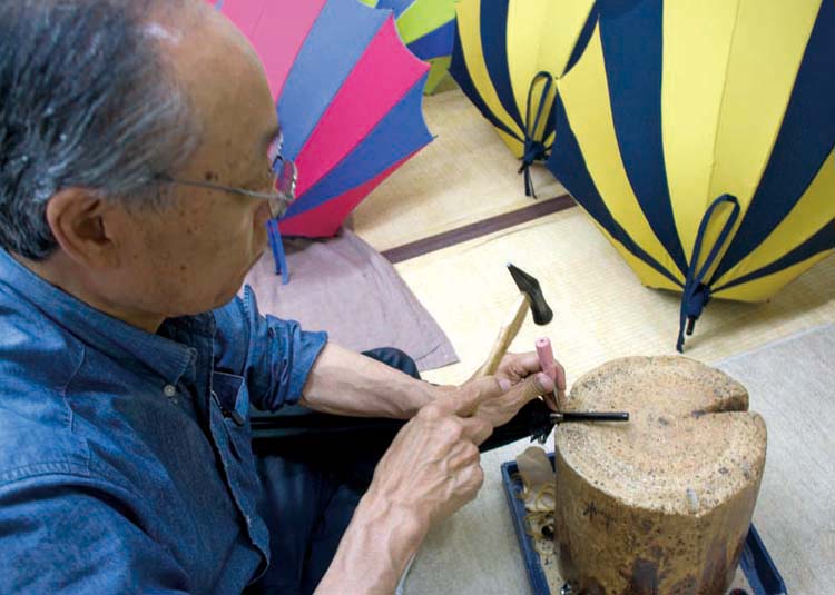 DiCesare Umbrella craftsmanship
