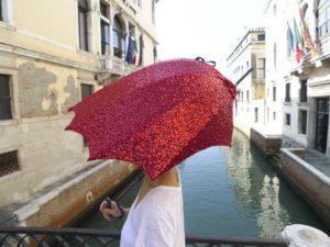 Parashell Parasol by DiCesare in Venice, italy