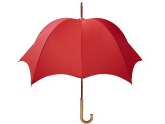 DiCesare Rhythm 1tone Red Pumpkin Umbrella 3