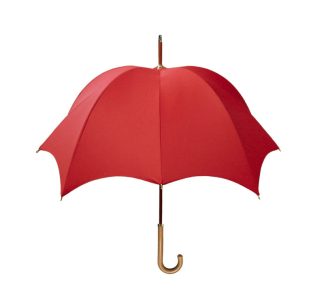 DiCesare Rhythm 1tone Red Pumpkin Umbrella 3