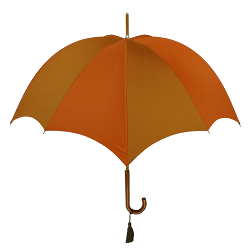 DiCesare 2tone Orange Pumpkin umbrella