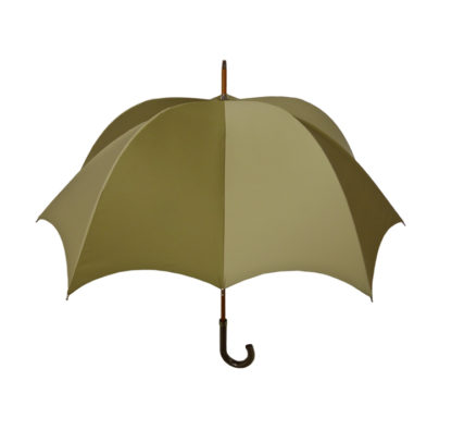Grande Men's Pumpkin umbrella Olive & Greyge