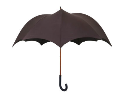 DiCesare Designs GRANDE Men's Pumpkin Umbrella Sepia