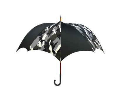 DiCesare Designs Urban Camo Downtown Pumpkin Umbrella