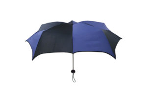 DiCesare Pumpkinbrella SuperMini Navy & Black compact umbrella