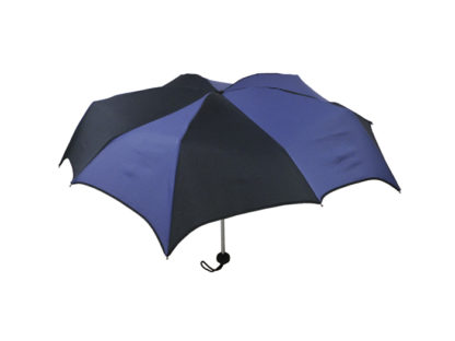 DiCesare Pumpkinbrella SuperMini Navy & Black compact umbrella