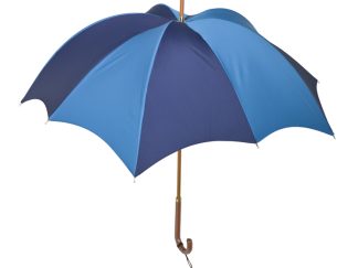 DiCesare Rhythm Pumpkinbrella 2tone Indigo umbrella