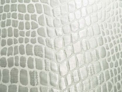 DiCesare Ivory Crocodile Umbrella Fabric