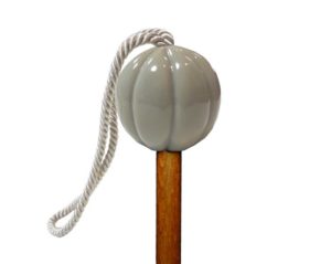 Pumpkin Parasol Handle Beige