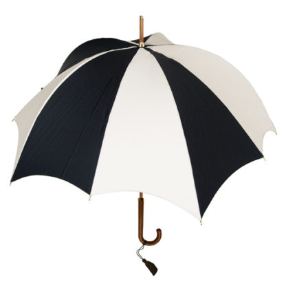 2tone Black & Ivory Rhythm Umbrella