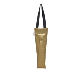 DiCesare Gold Quilting Umbrella Bag
