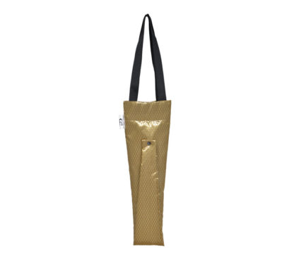 DiCesare Gold Quilting Umbrella Bag