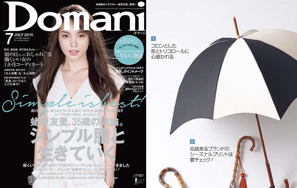 DiCesare umbrella pumpkin domani magazine