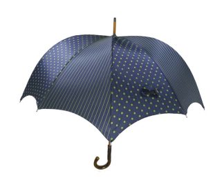 DiCesare GRANDE Raffine Pumpkin umbrella Green