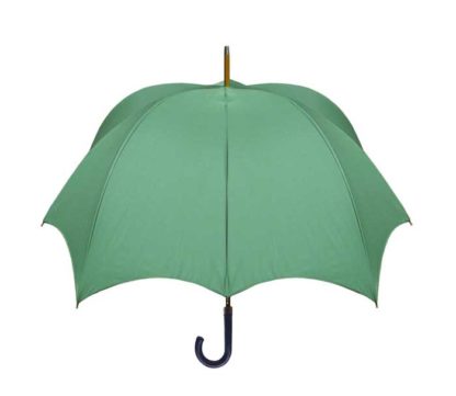 DiCesare Grande Men's Forest Green pumpkin umbrella