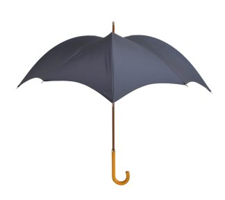 DiCesare Rhythm 1tone Grey Pumpkin Umbrella 1