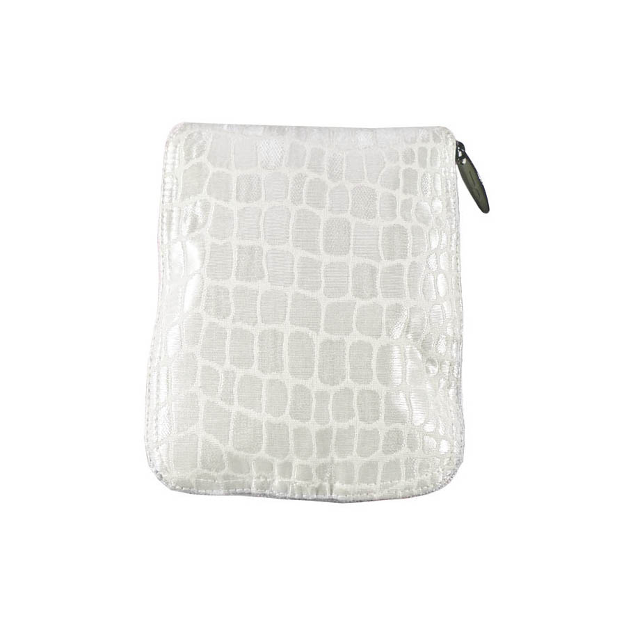 DiCesare Designs Folding Tote Bag Crocodile Ivory