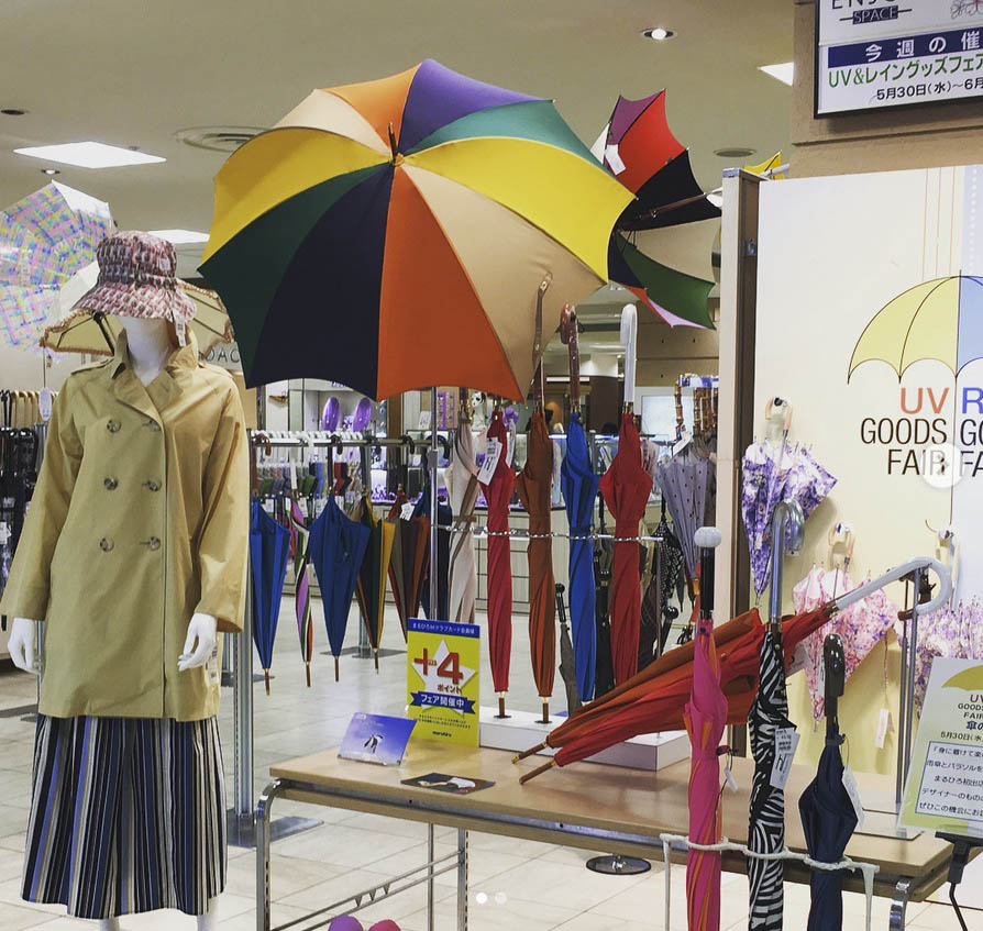 DiCesare umbrellas and parasols at Kawagoe Maruhiro