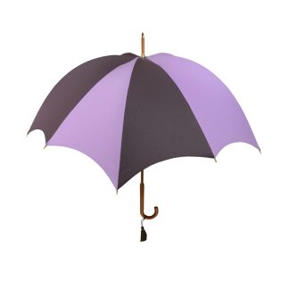 DiCesare Designs Rhythm Pumpkin Umbrella 2tone Lavender & Dark Purple