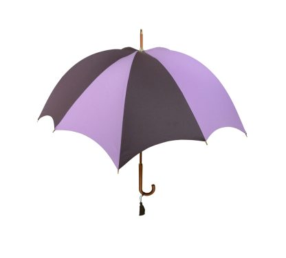 DiCesare Designs Rhythm Pumpkin Umbrella 2tone Lavender & Dark Purple
