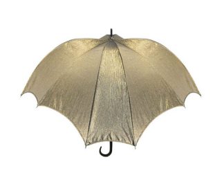 Cross Gold Jacquard Parasol/Umbrella