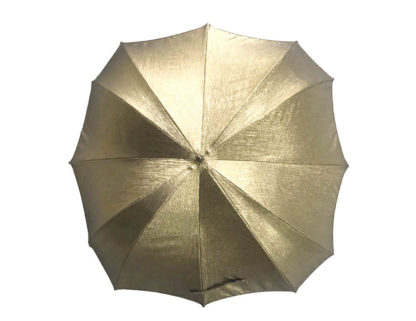 DiCesare Cross Gold Jacquard Umbrella