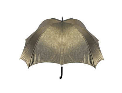 DiCesare Cross Gold Jacquard Umbrella