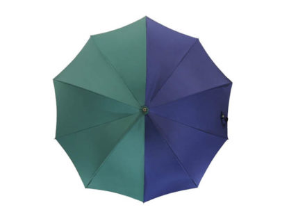DiCesare Rhythm Umbrella Mezzo Navy & Green