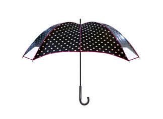 DiCesare Cross Dazzle Umbrella Wood Handle