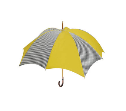 DiCesare Pumpkin Umbrella Gold & Border