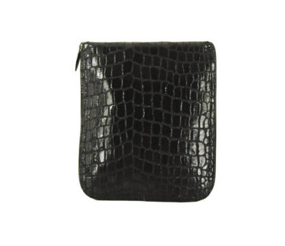 DiCesare Crocodile Folding Tote Bag Black 5