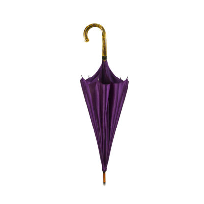 DiCesare Grande Glow Pumpkin Parasol Umbrella