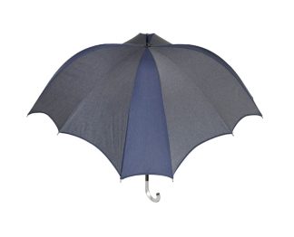 DiCesare Cross Navy & Grey Savile umbrella
