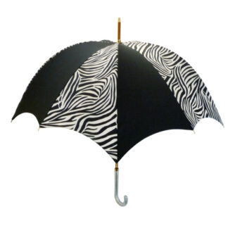 DiCesare Rhythm Pumpkin Umbrella Savannah Zebra 1